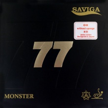 赛维卡SAVIGA 新款长胶单胶皮 77Monster 77怪兽（新包装）