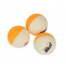 红双喜DHS 新款40+双色乒乓球（黄白色）双色球10粒装