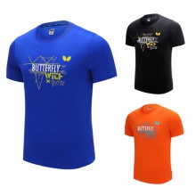 蝴蝶Butterfly 826 圆领T恤 专业运动T恤 简约休闲，就是这个范儿 