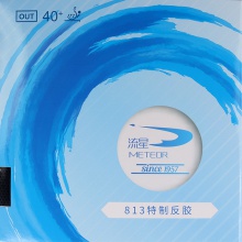 流星Liuxing  813特制涩性反胶套胶（蓝海绵） 