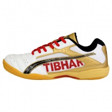 挺拔Tibhar 01918 白/金 新T飞翔系列运动鞋