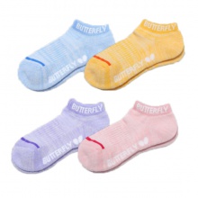 蝴蝶Butterfly TBC-SO-059 女士运动袜乒乓球袜子（薄款） 舒适柔软 防臭吸汗