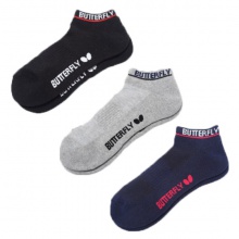 蝴蝶Butterfly TBC-SO-058 运动球袜 乒乓球袜子 舒适柔软 防臭吸汗