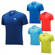 蝴蝶Butterfly BWH-825 专业运动T恤 纯色休闲装 运动也时尚