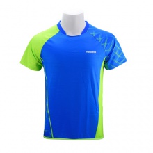 亚萨卡Yasaka 乒乓球服 运动T恤 SJ-T-02 蓝绿色 运动上衣 运动短袖