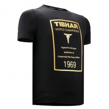 挺拔Tibhar 运动T恤 1969纪念款 黑色
