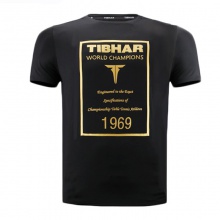 挺拔Tibhar 运动T恤 1969纪念款 黑色