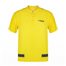 斯帝卡Stiga CA-65161 运动T恤 乒乓球服 黄色