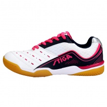 斯帝卡Stiga CS-6671 专业乒乓球运动鞋 白/玫红色