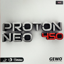 杰沃GEWO 葡萄450 捷沃专业反胶套胶 质子尼奥 Proton Neo 450