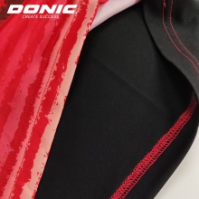 多尼克Donic 83213-218 专业运动T恤 黑红色 圆领T恤