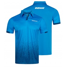 多尼克Donic 83215-177 专业运动T恤 彩蓝色 翻领T恤