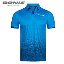 多尼克Donic 83215-177 专业运动T恤 彩蓝色 翻领T恤