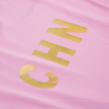 李宁Lining 国服 AAYR358 粉色版 专业女款运动短袖半袖T恤比赛服