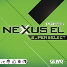 杰沃GEWO 毒液NEXUS EL Pro53 捷沃专业涩性反胶套胶