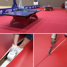 乒乓球运动地胶 PVC塑胶地板地胶
