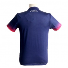 斯帝卡Stiga CA-0543 运动T恤 乒乓球比赛服 玫红/藏青色