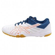 亚瑟士Asics 1073A002-103 乒乓球鞋 ATTACK EXCOUNTER 2 专业训练比赛运动鞋 白蓝色