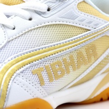 挺拔Tibhar 02212 祥云 专业乒乓球鞋 白金色