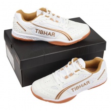 挺拔Tibhar 01922 飞舞 专业乒乓球运动鞋 白金色