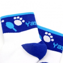 亚萨卡Yasaka SJ-W-02 厚毛巾底运动球袜 运动袜 白蓝色