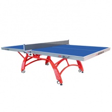 双鱼DOUBLEFISH  双鱼翔云X1 双折叠移动式 室内标准乒乓球台