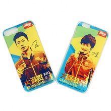 红双喜DHS 里约大满贯苹果手机壳  马龙丁宁图案