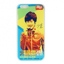 红双喜DHS 里约大满贯苹果手机壳  马龙丁宁图案