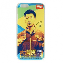 红双喜DHS 里约大满贯苹果手机壳  马龙丁宁图案