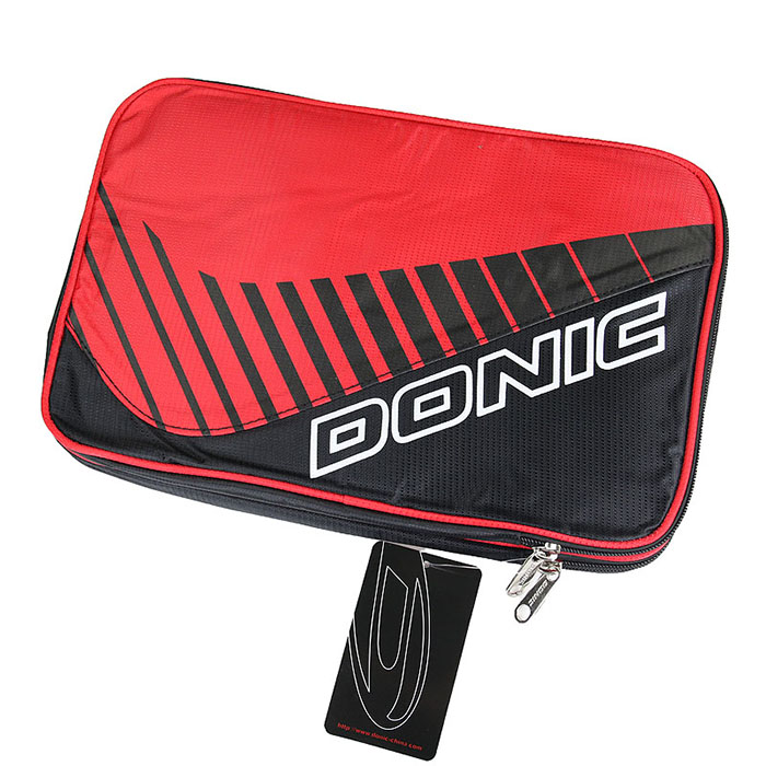多尼克DONIC 66108-218 双层方拍套 红色