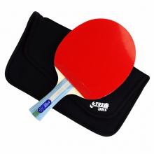 红双喜DHS 五星成品拍 双面反胶 赠拍套