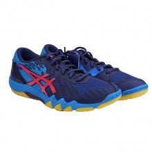 亚瑟士ASICS 专业乒乓球鞋 1073A001-400 蓝粉色
