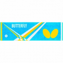 蝴蝶BUTTERFLY 新款运动汗巾毛巾 长巾 WTT-107 4色纯棉
