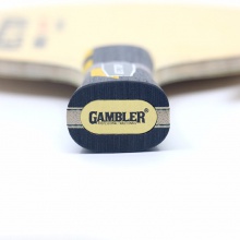 Gambler 敢搏 V-H桧木专业乒乓底板，经典3+2孔令辉芳碳结构