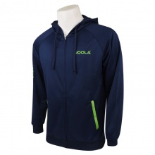 优拉JOOLA 2501A 运动上衣 长袖外套 带帽衫 蓝色