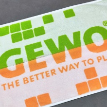 捷沃GEWO 杰沃 T01 专业运动汗巾 长汗巾 纯棉运动毛巾 双色可选