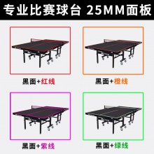 银河Yinhe NO.Y1202 专业乒乓球台球桌 25mm比赛式球台 俱乐部专供（5色可选）