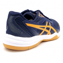 亚瑟士Asics 1071A086-405 专业乒乓球鞋 蓝橙色