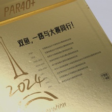 双鱼Doublefish 巴黎纪念款乒乓球5个装 金装纪念乒乓球