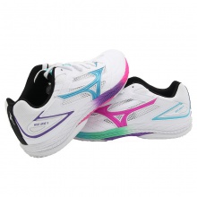 美津浓Mizuno 81GA220505 美津浓9代专业乒乓球鞋运动鞋 鸳鸯配色 白/红/银色