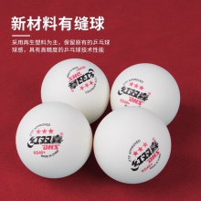 DHS红双喜乒乓球三星级2025新款大赛比赛专用球乒飒RS40+新材料 三星级 10只