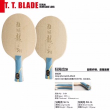 DHS红双喜狂飙龙5H 龙五乒乓球拍底板马龙用进攻型5木2芳碳结构狂飚龙5H