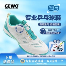 GEWO杰沃乒乓球鞋伽马碳板氢质球鞋透气耐磨轻量型男款女款运动鞋