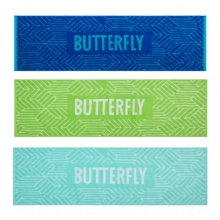Butterfly蝴蝶运动毛巾WTT-122运动长条大汗巾纯棉汗巾