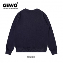 GEWO杰沃乒乓球服马年限定运动卫衣圆领衫6611休闲卫衣长袖运动服男女同款