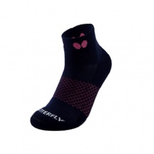 Butterfly蝴蝶乒乓球袜TBC-SO-107男款女款乒乓球袜专业运动短筒毛巾袜运动袜