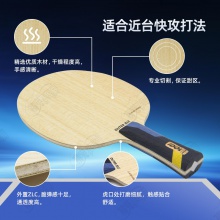 【送三星球】卓隆&郗恩庭爱豆IDOL乒乓球拍底板外置ZLC快攻速度型乒乓底板