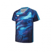 Butterfly蝴蝶乒乓球服BWH848运动T恤短袖比赛服运动衫3色可选