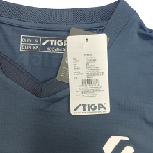 Stiga斯帝卡乒乓球服CA-H1A22运动短袖高弹亲肤男女同款速干舒适训练比赛服