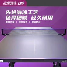 七二九729乒乓球台专业乒乓球桌AT-18可折叠单人训练家用球桌18mm【送货上楼】